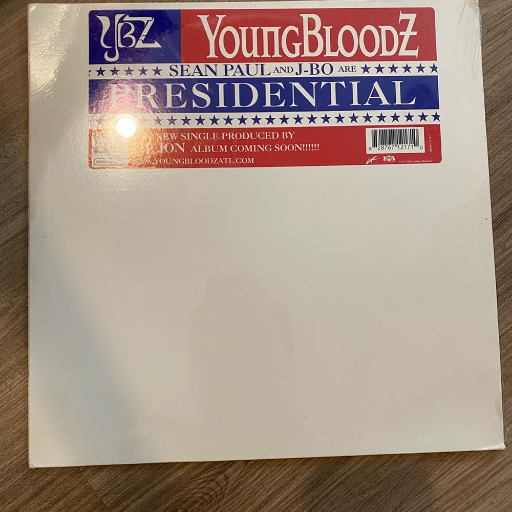 YoungBloodZ Vinyl Record brand new sealed Sean Paul lil Jon reggae hip hop